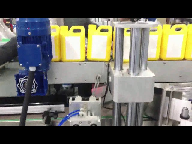 Otomatik Temizleyici Sıvı Şişe Etiketleme Makinesi